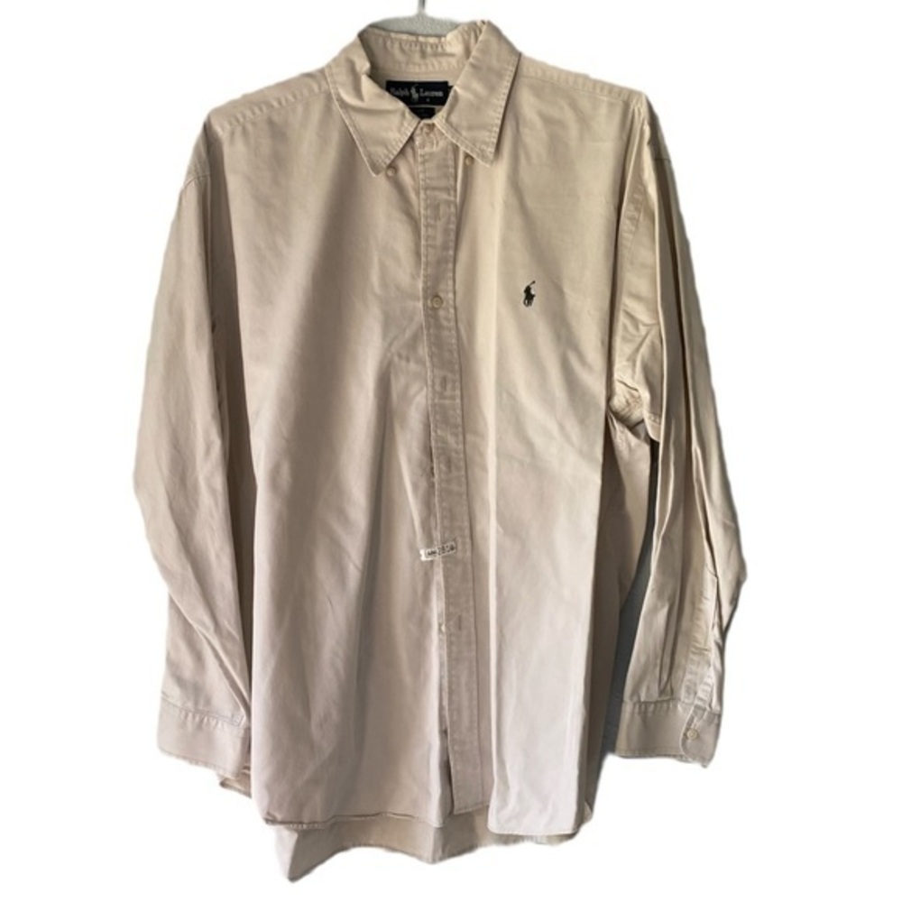 Ralph Lauren Men's Cream Shirt